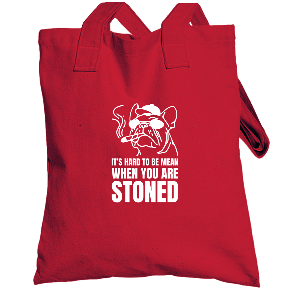 Stoned On Cannabis Totebag