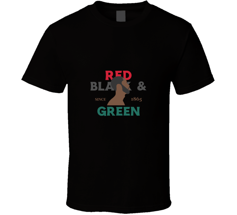 Red Black &amp; Green T Shirt