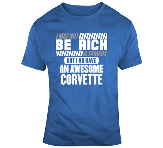 Awesome Corvette T Shirt