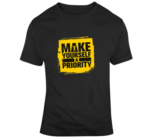 Priority Black T Shirt