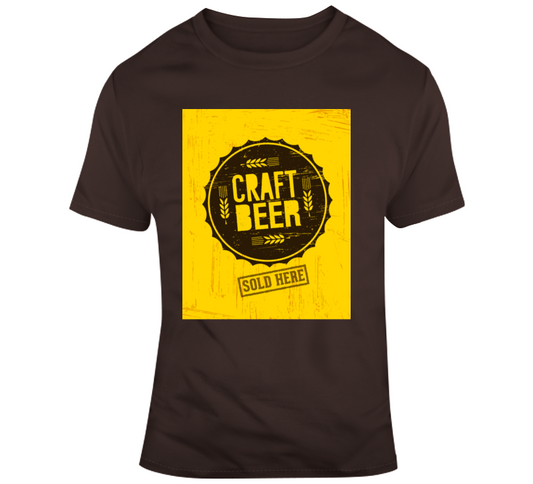 Craft Beer Chocolate T Shirt